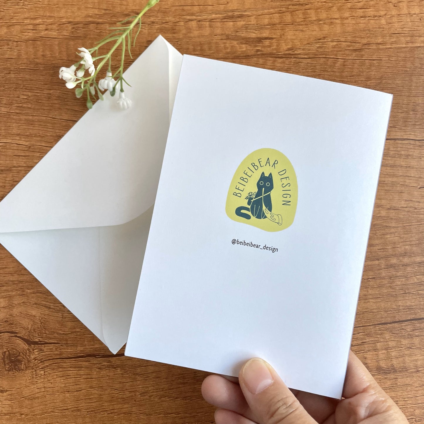 Butterfly Cat Happy Halloween Greeting Card